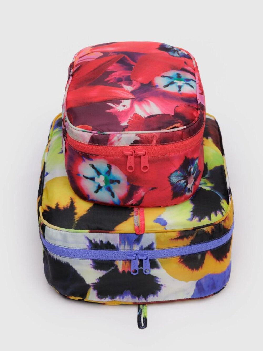 NWT Baggu Packing Cube Set - Julia Heuer (Pansy, Isa)